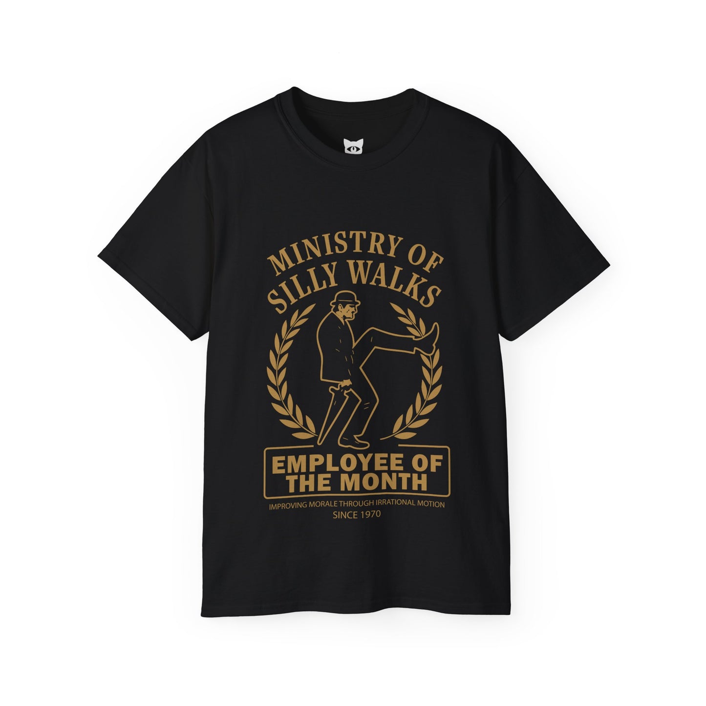 Ministry of Silly Walks - T-Shirt | Hochwertig, 100 % Baumwolle, Weich & Bequem mit Rundhalsausschnitt