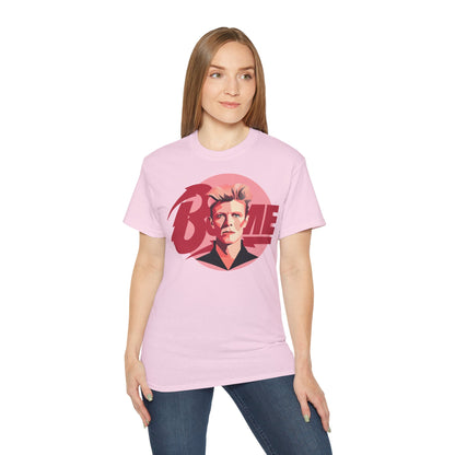 Bowie T-Shirt | Hochwertig, 100 % Baumwolle, Weich & Bequem mit Rundhalsausschnitt