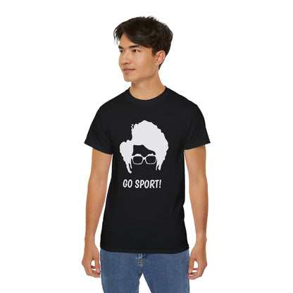 Go Sport! - T-Shirt | Hochwertig, 100 % Baumwolle, Weich & Bequem mit Rundhalsausschnitt