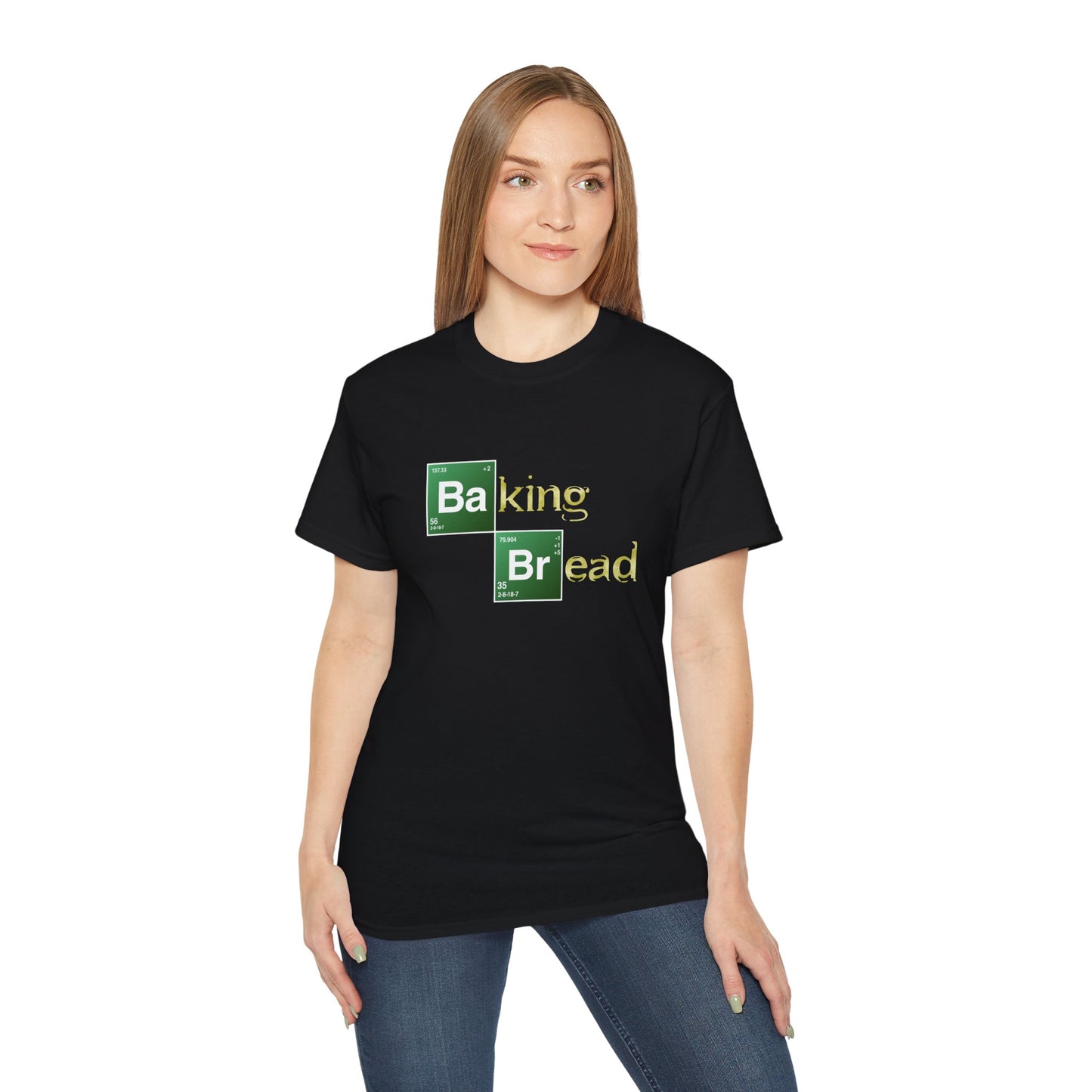 Baking Bread T-Shirt | Hochwertig, 100 % Baumwolle, Weich & Bequem mit Rundhalsausschnitt