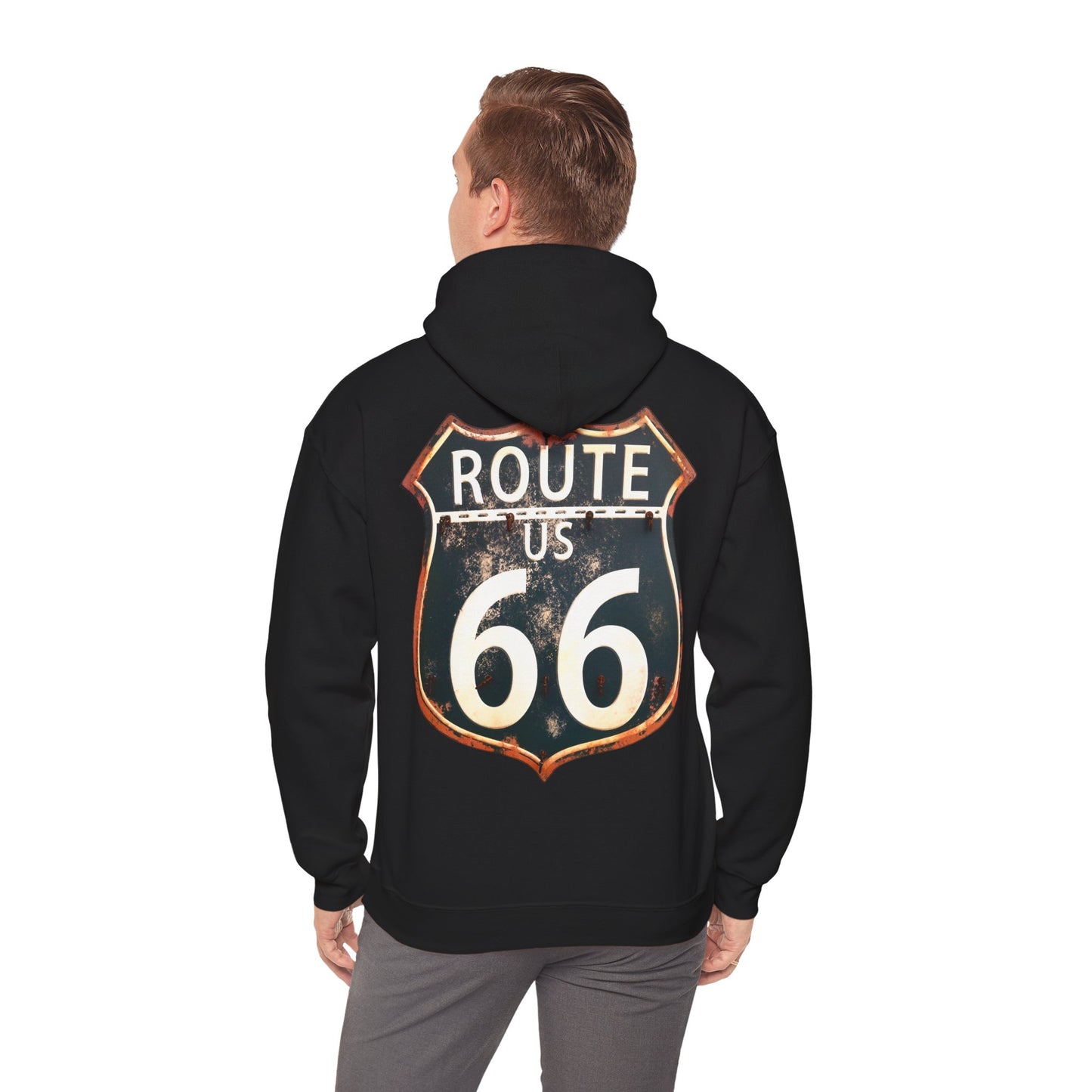 ROUTE 66 – Premium Komfort Hoodie