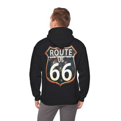 ROUTE 66 – Premium Komfort Hoodie