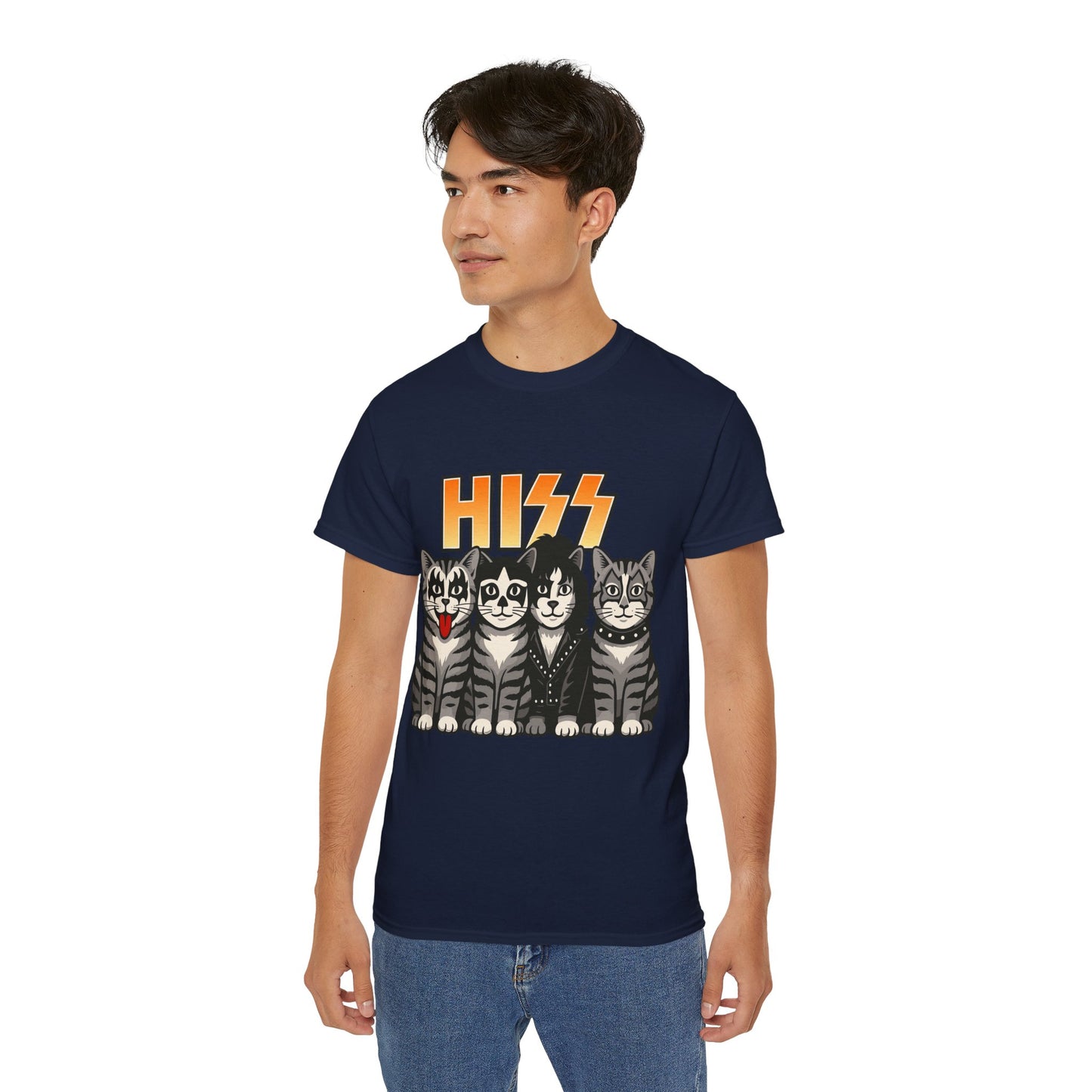 HIZZ - T-Shirt | Hochwertig, 100 % Baumwolle, Weich & Bequem mit Rundhalsausschnitt