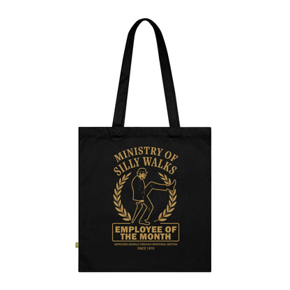Ministry of Silly Walks - Stoffbeutel, Einkaufstasche aus Bio-Baumwolle, umweltfreundliches Geschenk, Stoffbeutel mit Totenkopfmotiv, Tasche im Boho-Stil