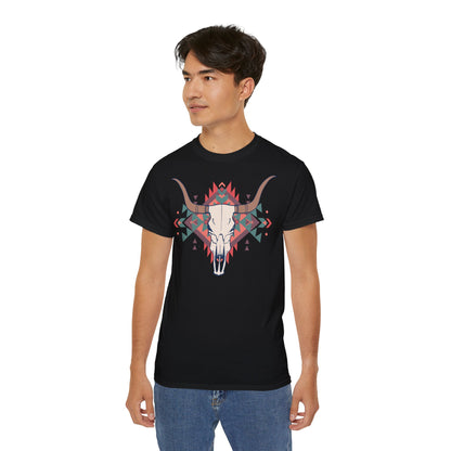 Brama Western - T-Shirt | Hochwertig, 100 % Baumwolle, Weich & Bequem mit Rundhalsausschnitt