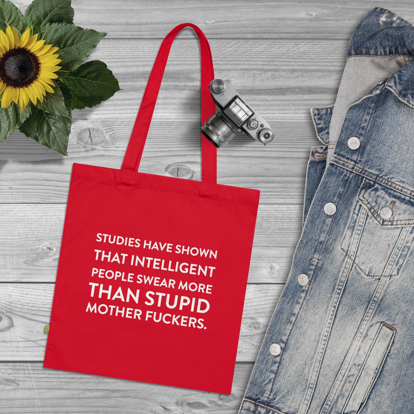 Studies have shown... - Stoffbeutel, Einkaufstasche aus Bio-Baumwolle, umweltfreundliches Geschenk, Stoffbeutel mit Totenkopfmotiv, Tasche im Boho-Stil