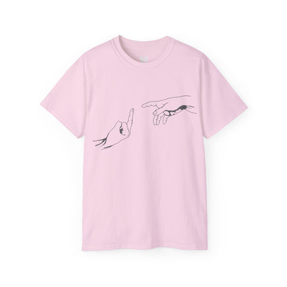 The Finger - T-Shirt | Hochwertig, 100 % Baumwolle, Weich & Bequem mit Rundhalsausschnitt