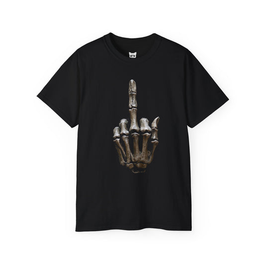 The Finger - T-Shirt | Hochwertig, 100 % Baumwolle, Weich & Bequem mit Rundhalsausschnitt