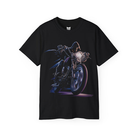 Death Rider - T-Shirt | Hochwertig, 100 % Baumwolle, Weich & Bequem mit Rundhalsausschnitt