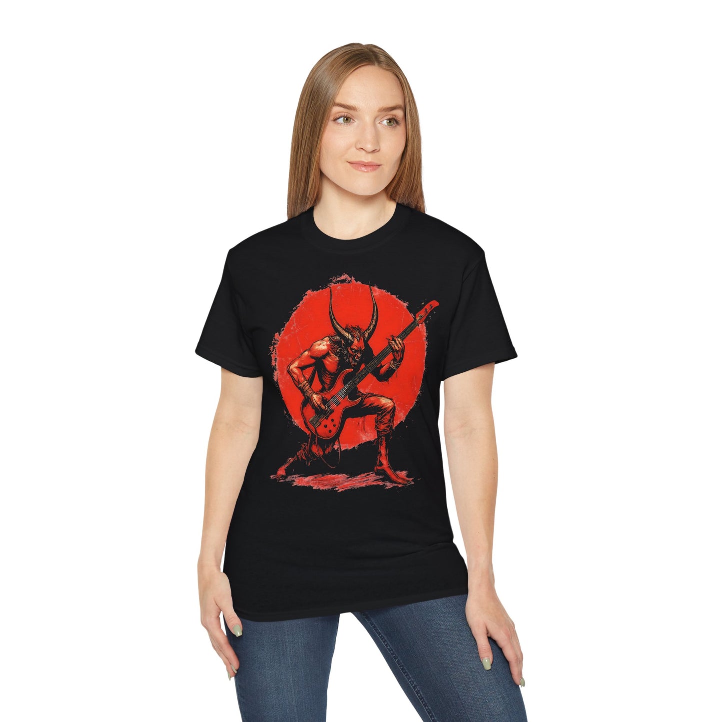 Bass Demon - T-Shirt | Hochwertig, 100 % Baumwolle, Weich & Bequem mit Rundhalsausschnitt