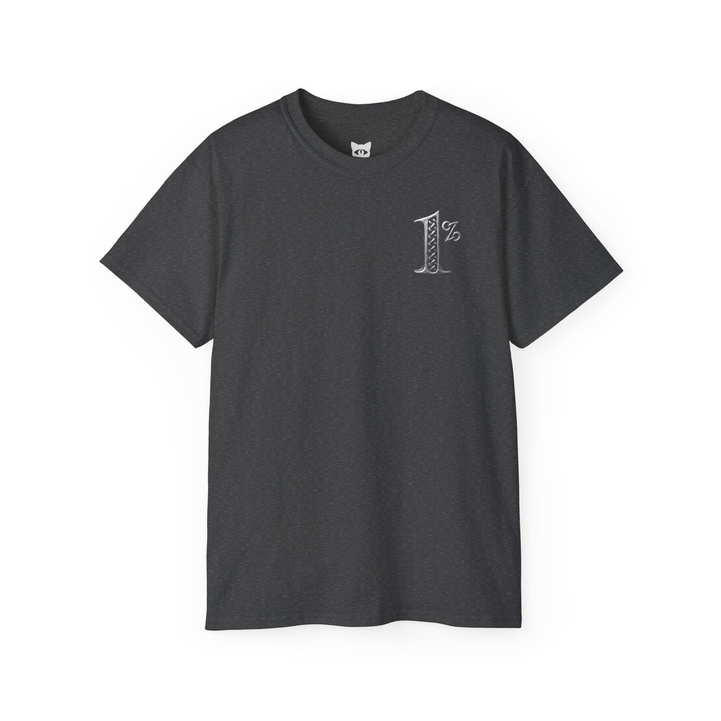 One Percent - T-Shirt | Hochwertig, 100 % Baumwolle, Weich & Bequem mit Rundhalsausschnitt