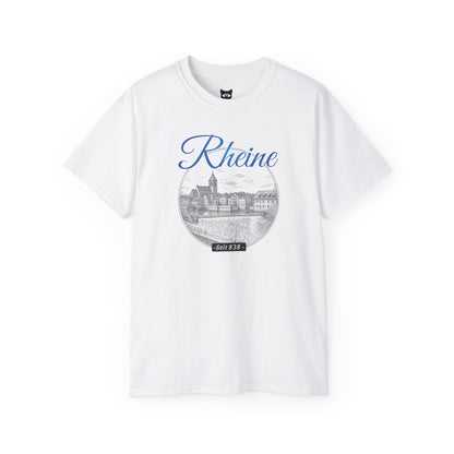 Rheine - T-Shirt | Hochwertig, 100 % Baumwolle, Weich & Bequem mit Rundhalsausschnitt