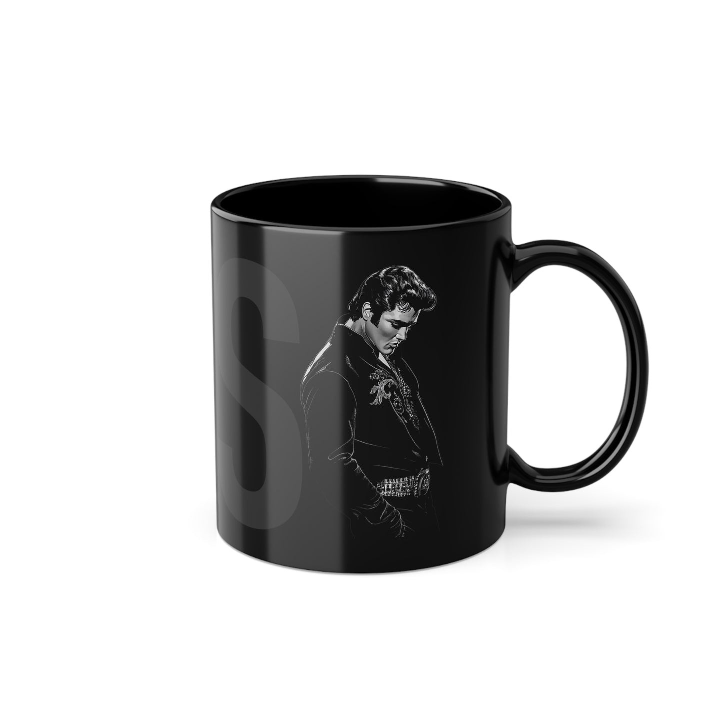 ELVIS  - Motivational Sip, Gift for Coffee Lovers, Inspirational Mug, Office Mug, Daily Coffee Cup