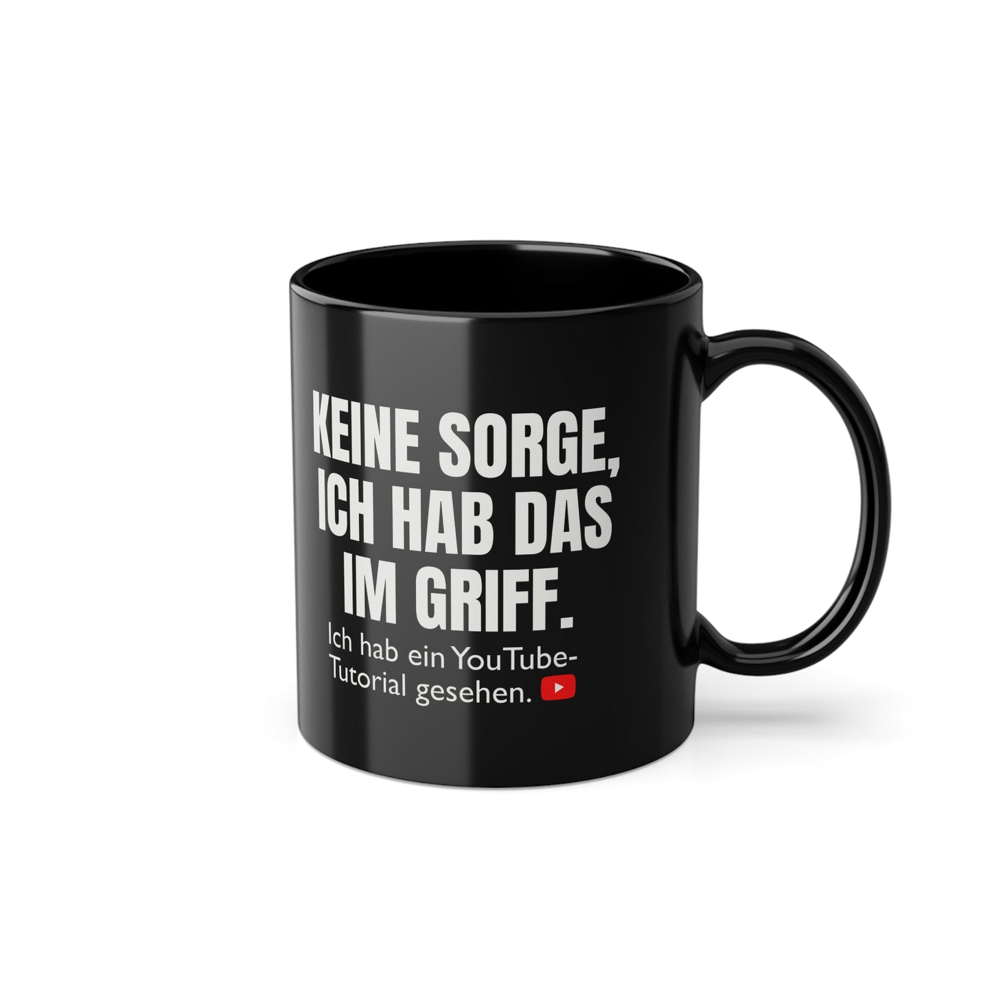 KEINE SORGE ... Mug - Motivational Sip, Gift for Coffee Lovers, Inspirational Mug, Office Mug, Daily Coffee Cup