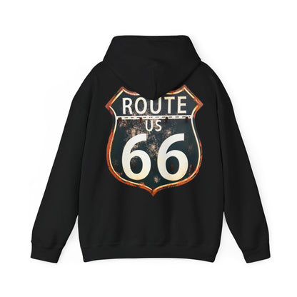 ROUTE 66 – Premium Komfort Hoodie