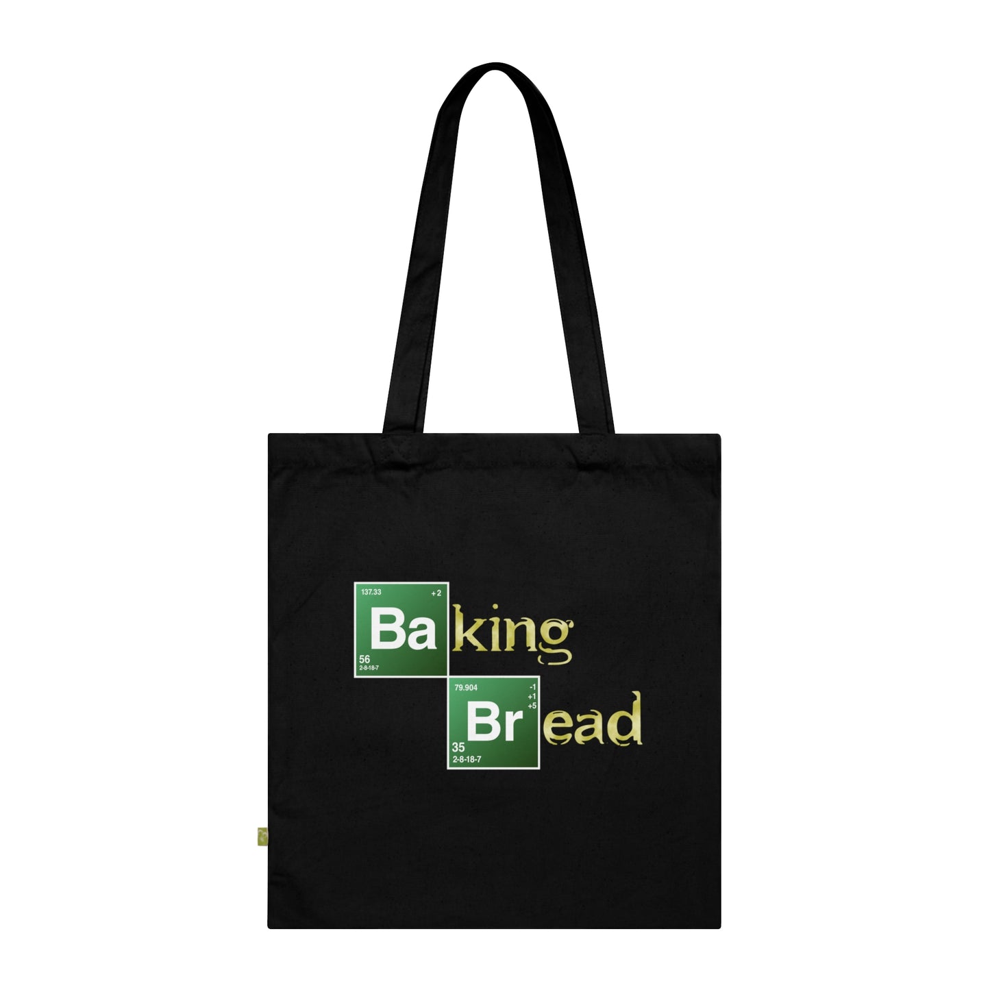 Baking Bread - Stoffbeutel, Einkaufstasche aus Bio-Baumwolle, umweltfreundliches Geschenk, Stoffbeutel mit Totenkopfmotiv, Tasche im Boho-Stil