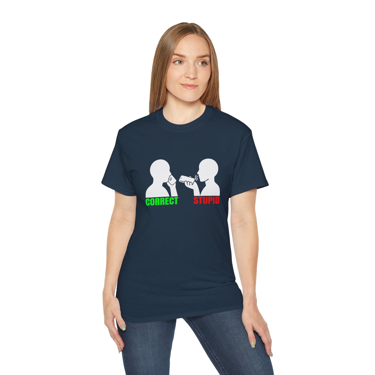 Telefonetikette - T-Shirt | Hochwertig, 100 % Baumwolle, Weich & Bequem mit Rundhalsausschnitt