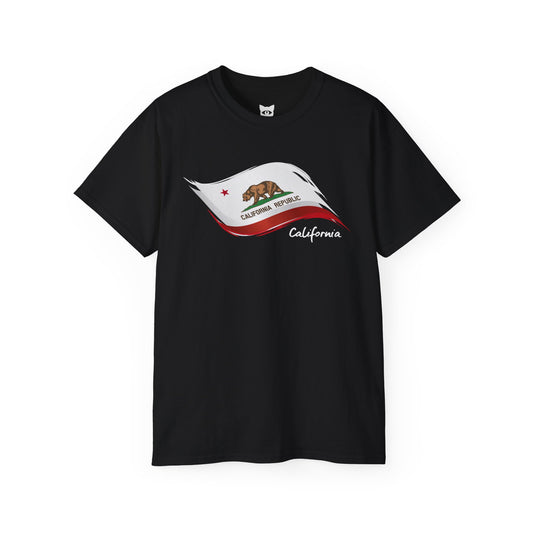 California - T-Shirt | Hochwertig, 100 % Baumwolle, Weich & Bequem mit Rundhalsausschnitt