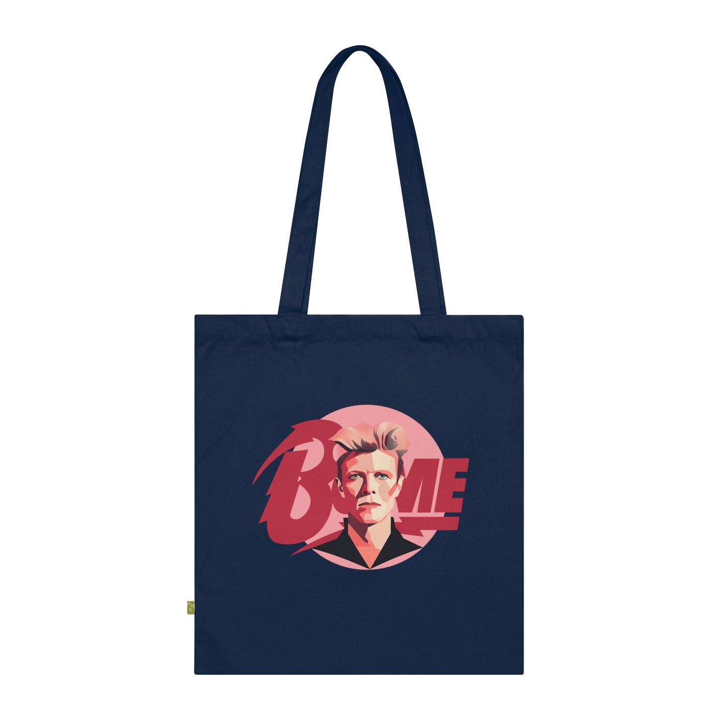 Bowie - Stoffbeutel, Einkaufstasche aus Bio-Baumwolle, umweltfreundliches Geschenk, Stoffbeutel mit Totenkopfmotiv, Tasche im Boho-Stil