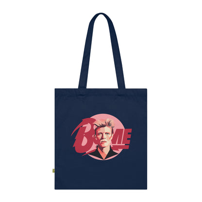 Bowie - Stoffbeutel, Einkaufstasche aus Bio-Baumwolle, umweltfreundliches Geschenk, Stoffbeutel mit Totenkopfmotiv, Tasche im Boho-Stil