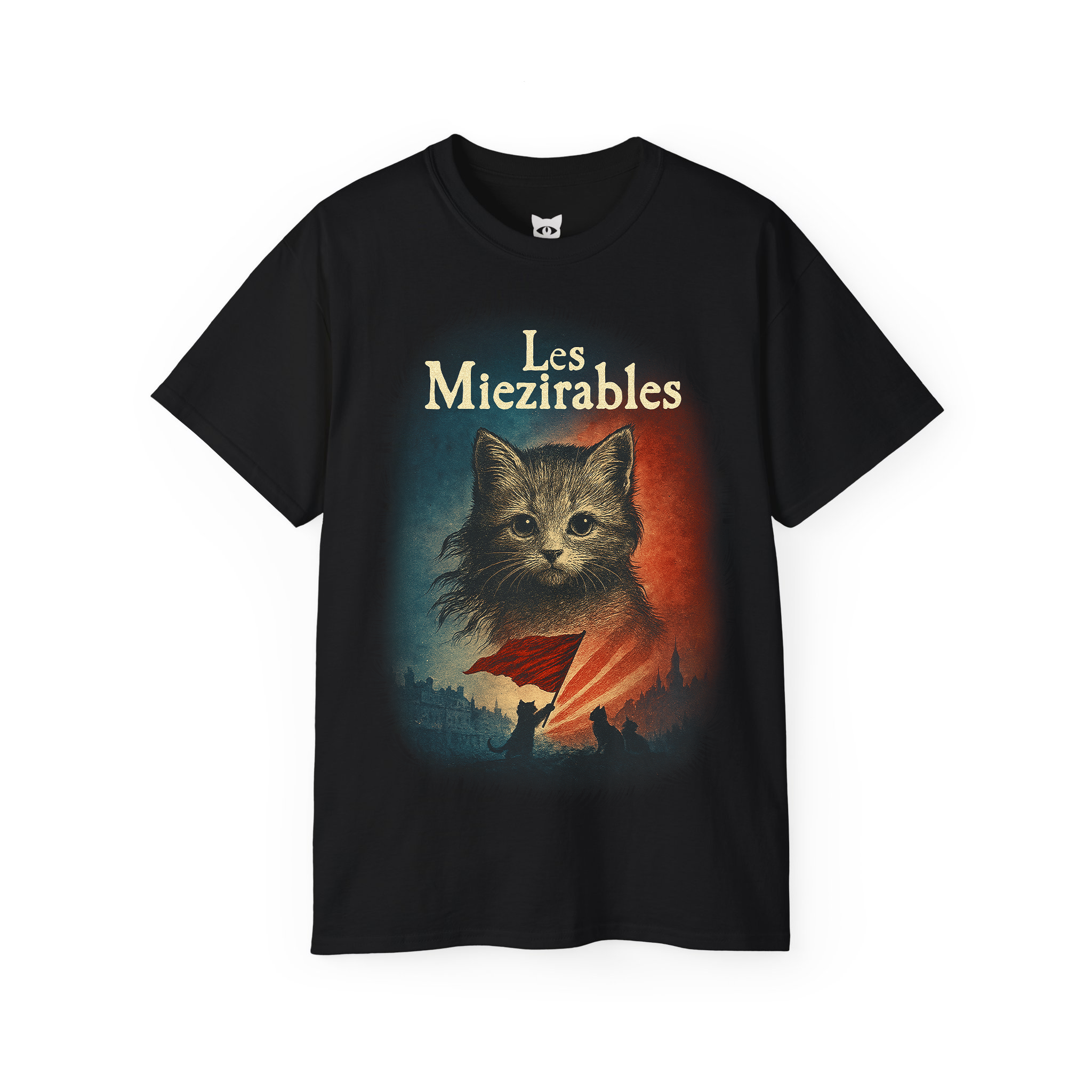 Les Miezirables - T-Shirt | Hochwertig, 100 % Baumwolle, Weich & Bequem mit Rundhalsausschnitt