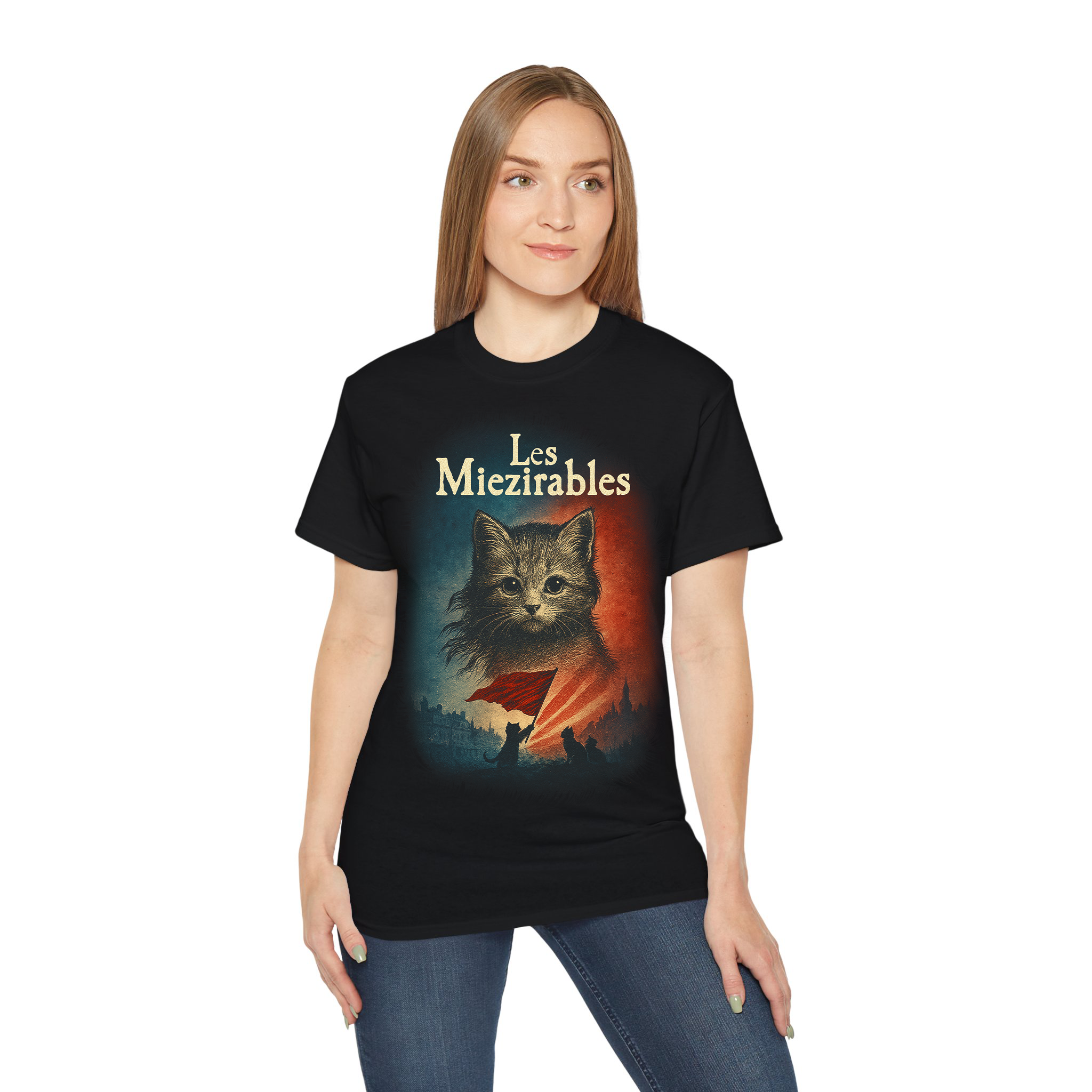 Les Miezirables - T-Shirt | Hochwertig, 100 % Baumwolle, Weich & Bequem mit Rundhalsausschnitt secondary image