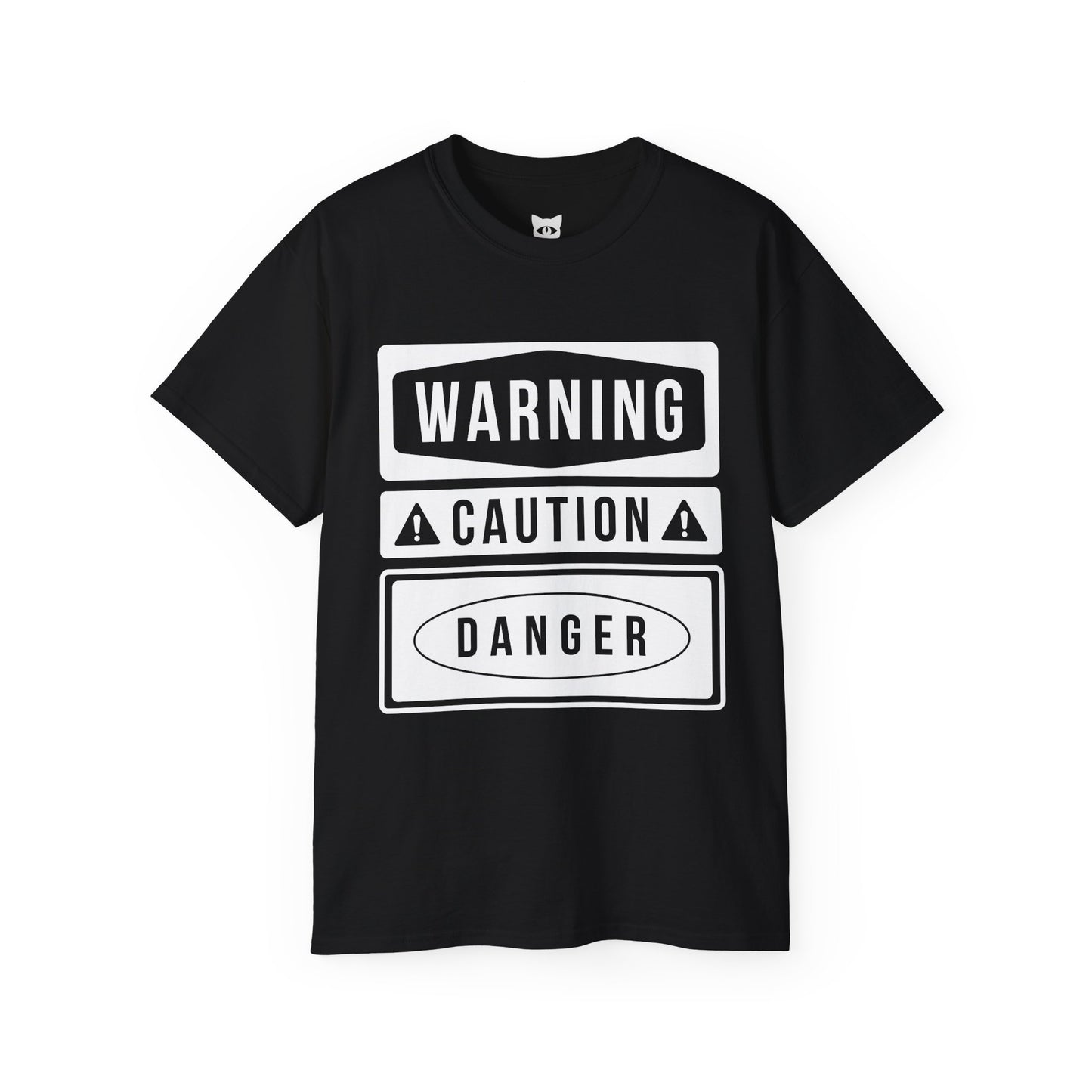 WARNING - T-Shirt | Hochwertig, 100 % Baumwolle, Weich & Bequem mit Rundhalsausschnitt
