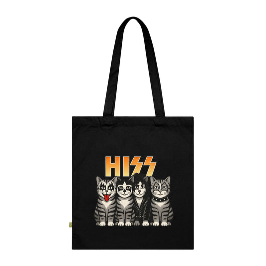 HIZZ - Stoffbeutel, Einkaufstasche aus Bio-Baumwolle, umweltfreundliches Geschenk, Stoffbeutel mit Totenkopfmotiv, Tasche im Boho-Stil