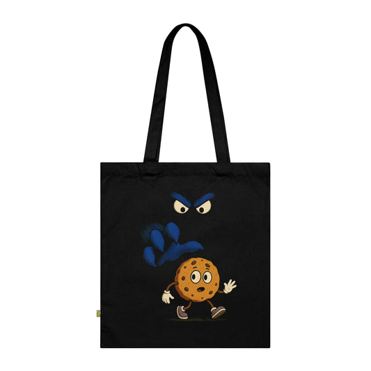 KEKSE!!! - Stoffbeutel, Einkaufstasche aus Bio-Baumwolle, umweltfreundliches Geschenk, Stoffbeutel mit Totenkopfmotiv, Tasche im Boho-Stil