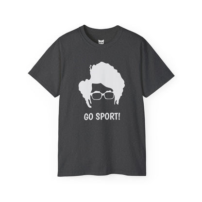 Go Sport! - T-Shirt | Hochwertig, 100 % Baumwolle, Weich & Bequem mit Rundhalsausschnitt