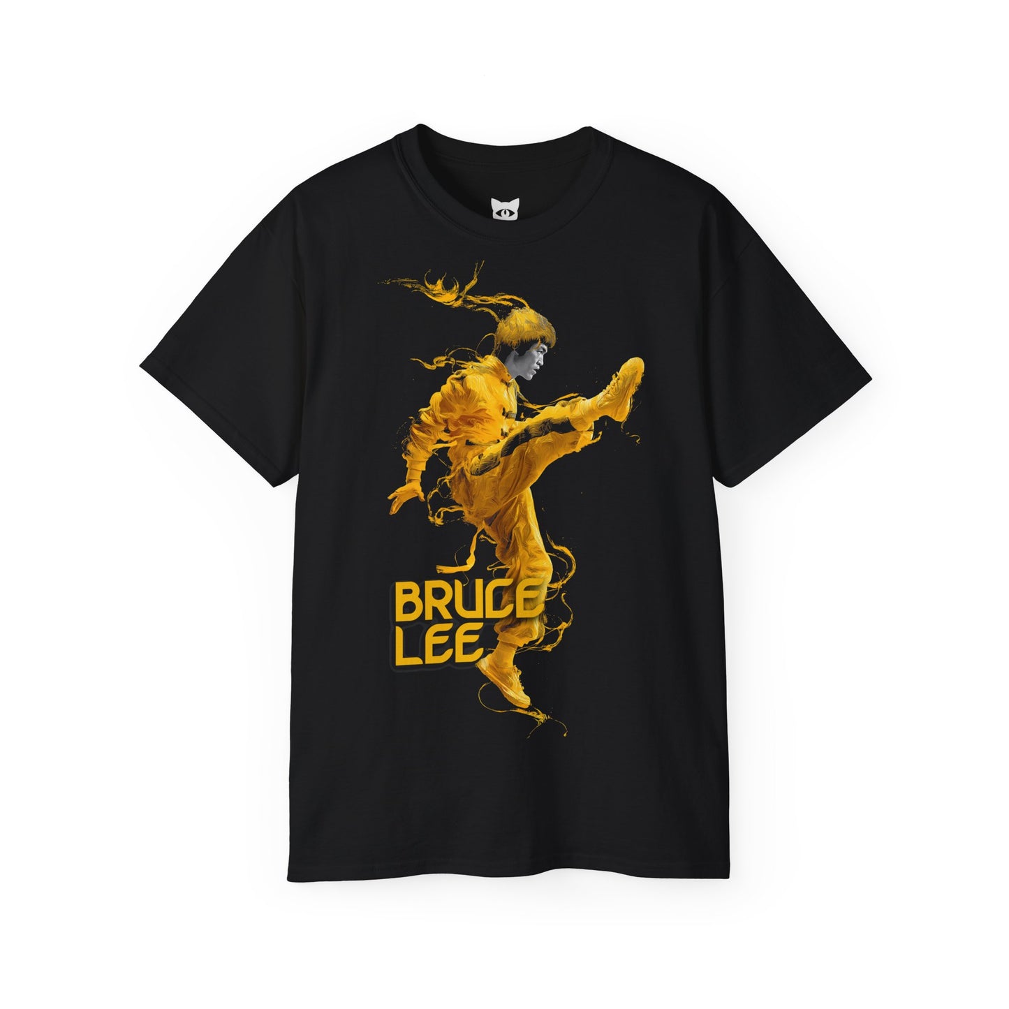 Bruce Lee - T-Shirt | Hochwertig, 100 % Baumwolle, Weich & Bequem mit Rundhalsausschnitt