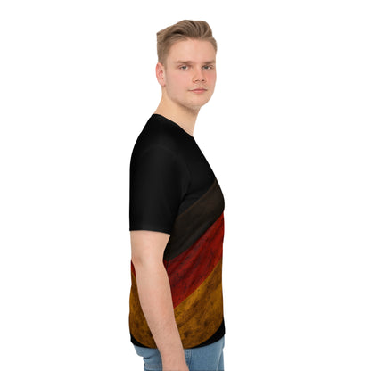 Rustikales Deutschland-Flaggen T-Shirt – Lässiger Style mit Vintage-Touch