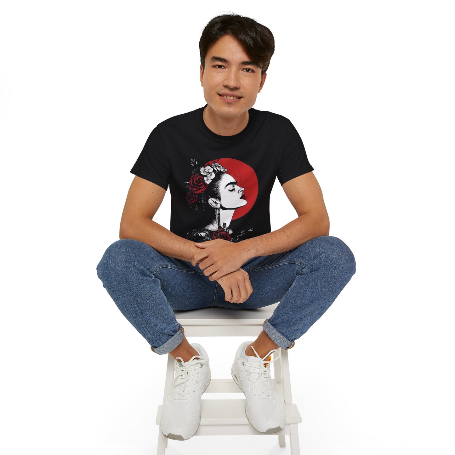 Frida Kahlo T-Shirt | Hochwertig, 100 % Baumwolle, Weich & Bequem mit Rundhalsausschnitt