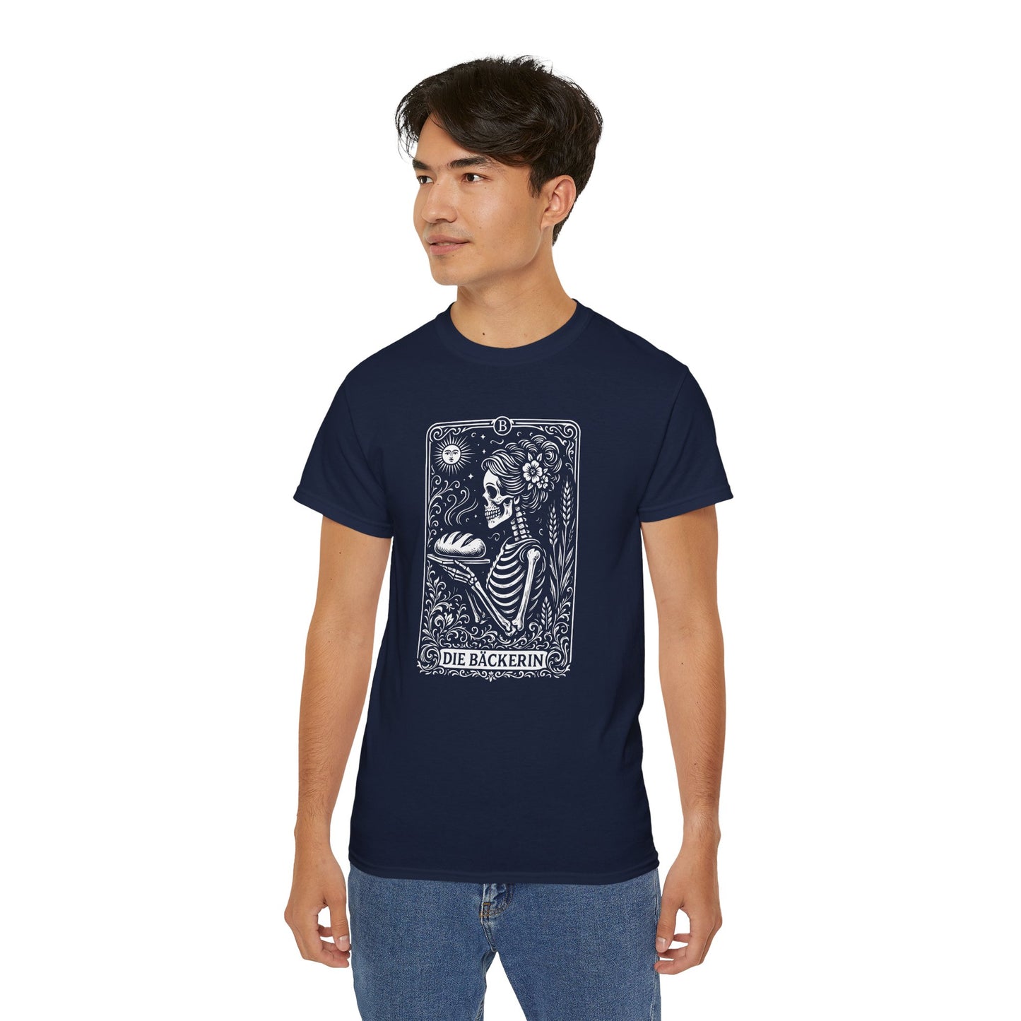 Tarrot der Bäckerin - T-Shirt | Hochwertig, 100 % Baumwolle, Weich & Bequem mit Rundhalsausschnitt