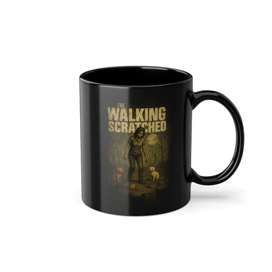 The Walking Scratched Mug - Motivational Sip, Gift for Coffee Lovers, Inspirational Mug, Office Mug, Daily Coffee Cup