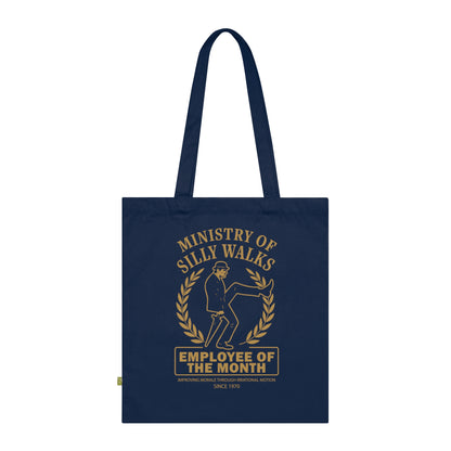 Ministry of Silly Walks - Stoffbeutel, Einkaufstasche aus Bio-Baumwolle, umweltfreundliches Geschenk, Stoffbeutel mit Totenkopfmotiv, Tasche im Boho-Stil