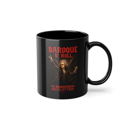 BAROQUE 'N' ROLL Mug - Motivational Sip, Gift for Coffee Lovers, Inspirational Mug, Office Mug, Daily Coffee Cup