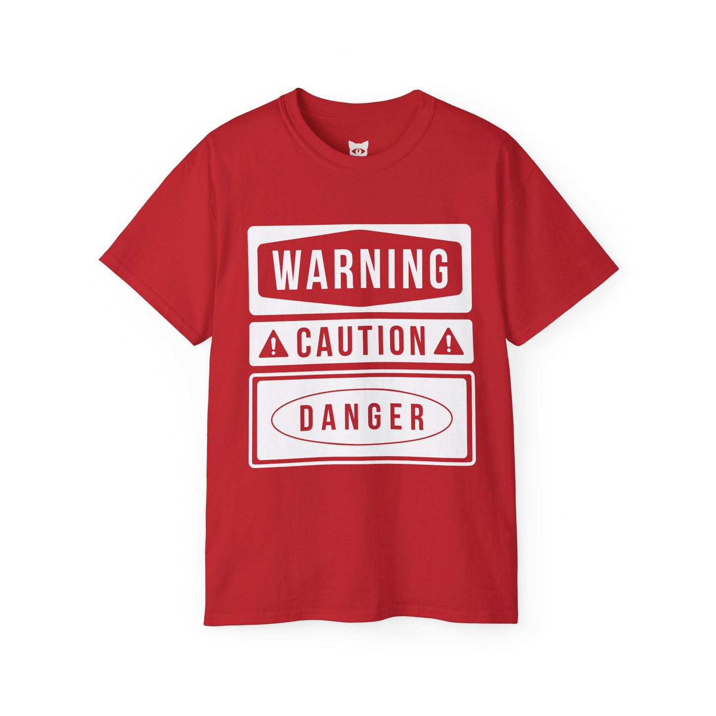 WARNING - T-Shirt | Hochwertig, 100 % Baumwolle, Weich & Bequem mit Rundhalsausschnitt