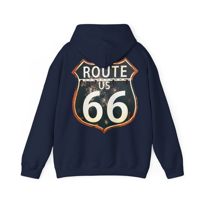 ROUTE 66 – Premium Komfort Hoodie