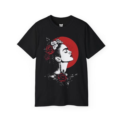 Frida Kahlo T-Shirt | Hochwertig, 100 % Baumwolle, Weich & Bequem mit Rundhalsausschnitt