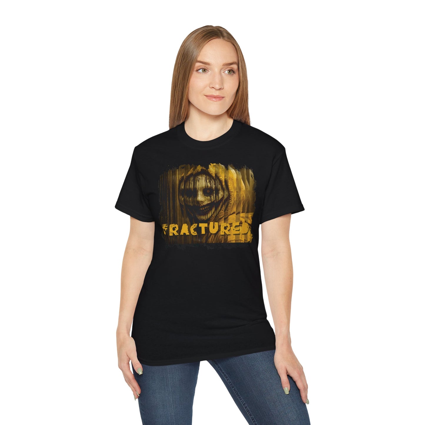 FRACTURED - T-Shirt | Hochwertig, 100 % Baumwolle, Weich & Bequem mit Rundhalsausschnitt