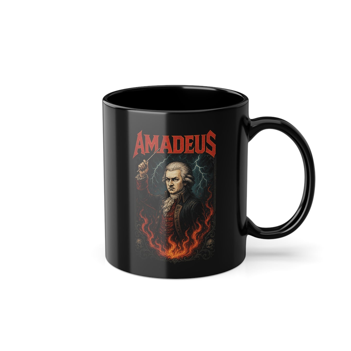 AMADEUS Mug - Motivational Sip, Gift for Coffee Lovers, Inspirational Mug, Office Mug, Daily Coffee Cup