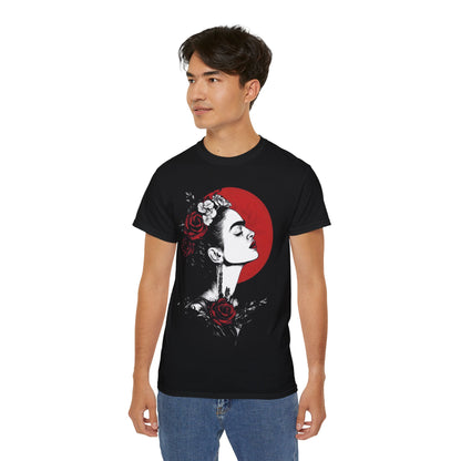 Frida Kahlo T-Shirt | Hochwertig, 100 % Baumwolle, Weich & Bequem mit Rundhalsausschnitt