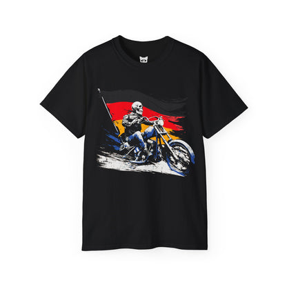 Rider - T-Shirt | Hochwertig, 100 % Baumwolle, Weich & Bequem mit Rundhalsausschnitt