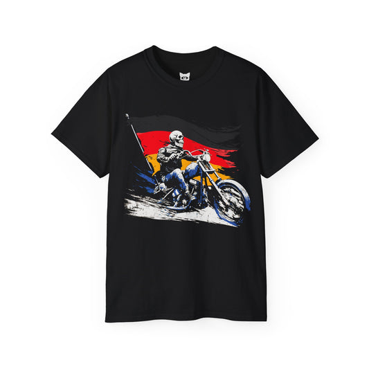 Rider - T-Shirt | Hochwertig, 100 % Baumwolle, Weich & Bequem mit Rundhalsausschnitt