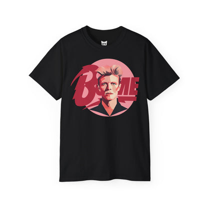 Bowie T-Shirt | Hochwertig, 100 % Baumwolle, Weich & Bequem mit Rundhalsausschnitt
