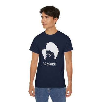 Go Sport! - T-Shirt | Hochwertig, 100 % Baumwolle, Weich & Bequem mit Rundhalsausschnitt