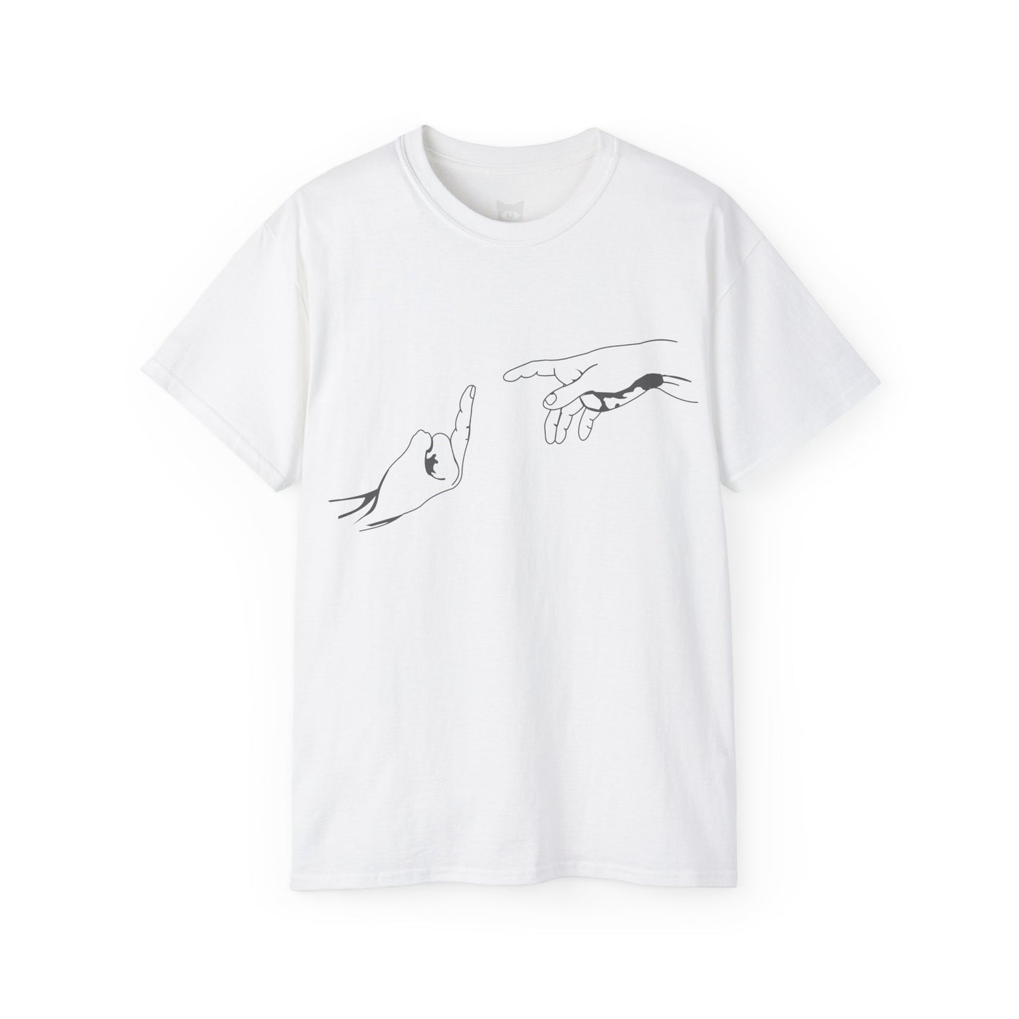 The Finger - T-Shirt | Hochwertig, 100 % Baumwolle, Weich & Bequem mit Rundhalsausschnitt