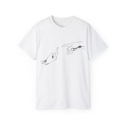 The Finger - T-Shirt | Hochwertig, 100 % Baumwolle, Weich & Bequem mit Rundhalsausschnitt