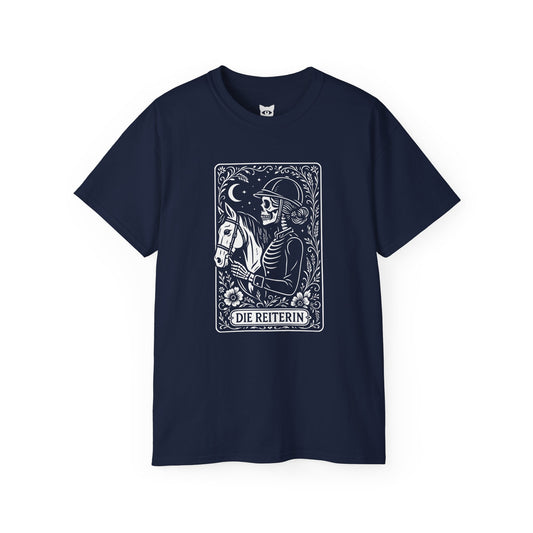 Tarrot der Reiterin - T-Shirt | Hochwertig, 100 % Baumwolle, Weich & Bequem mit Rundhalsausschnitt